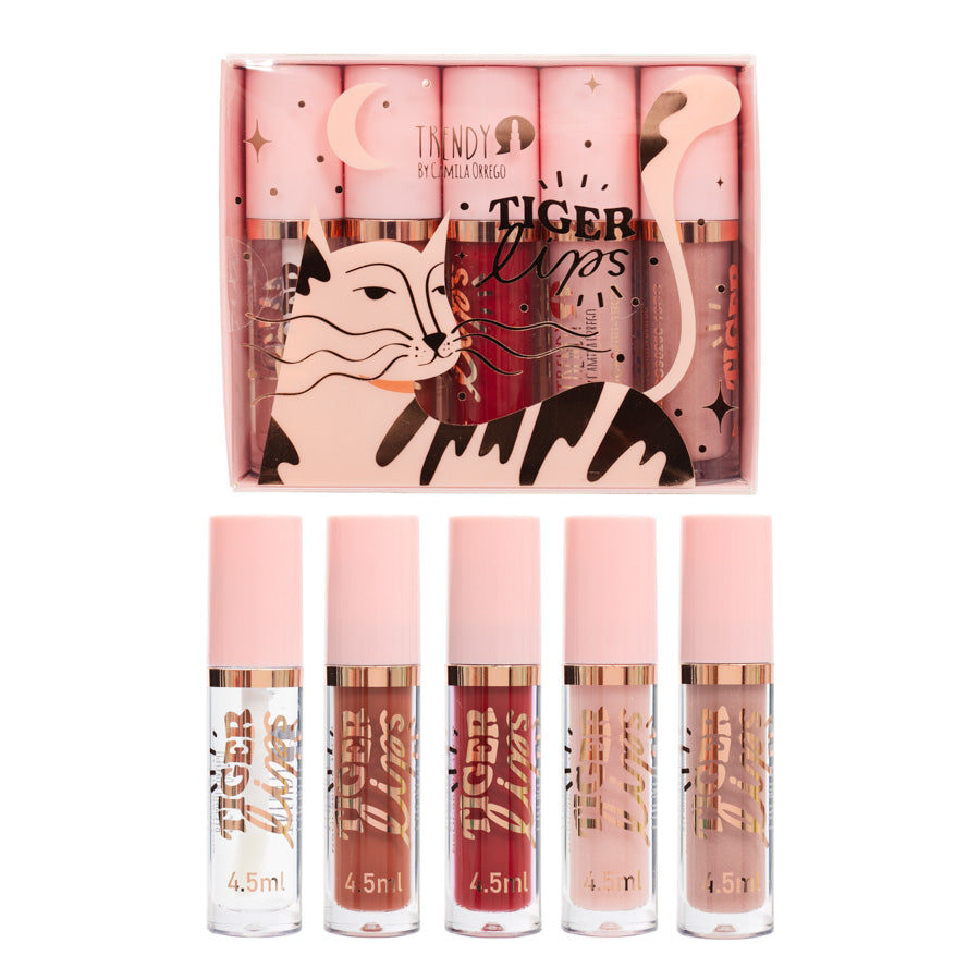 KIT DE LABIOS TIGER LIPS TRENDY