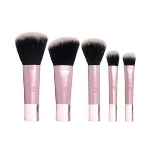 KIT BROCHAS MINI CRISTAL ROSADO