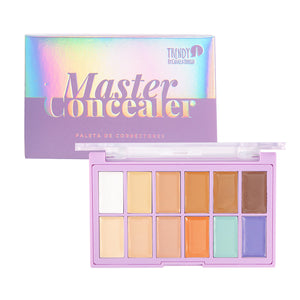 PALETA DE CORRECTORES Y NEUTRALIZADORES MASTER CONCEALER TRENDY