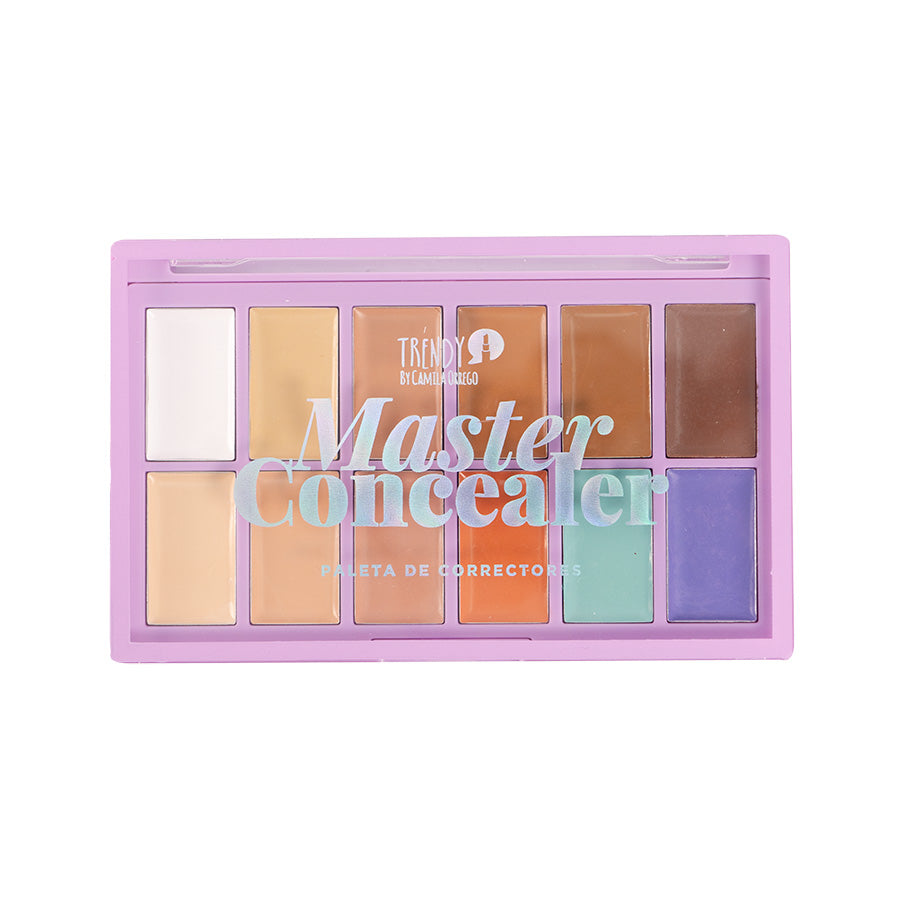 PALETA DE CORRECTORES Y NEUTRALIZADORES MASTER CONCEALER TRENDY