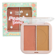 Cargar imagen en el visor de la galería, RUBOR Y CONTORNO PEACH KAWAII DUO TRENDY REF PK43
