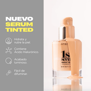 SERUM TINTED FOUNDATION 1ST SCENE 30ML BASE TIPO TINTA ATENEA