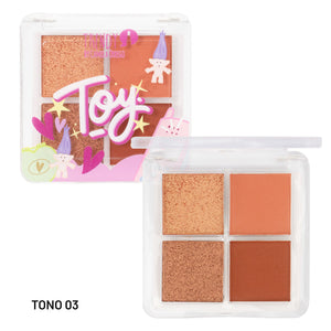 PALETA DE SOMBRAS TOY REF STT1576