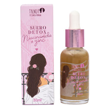 Cargar imagen en el visor de la galería, SERUM DETOX NIACINAMIDA + ZINC TRENDY SKINCARE 30 ML REF D0X888
