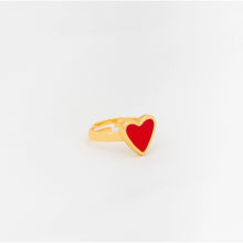 Cargar imagen en el visor de la galería, ANILLO CORAZÓN ROJO
